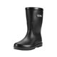 Cross-Border fashion Men's rain boots mid-tube rain boots non-slip water shoes couples velvet rubber shoes kitchen car wash fishing work shoes