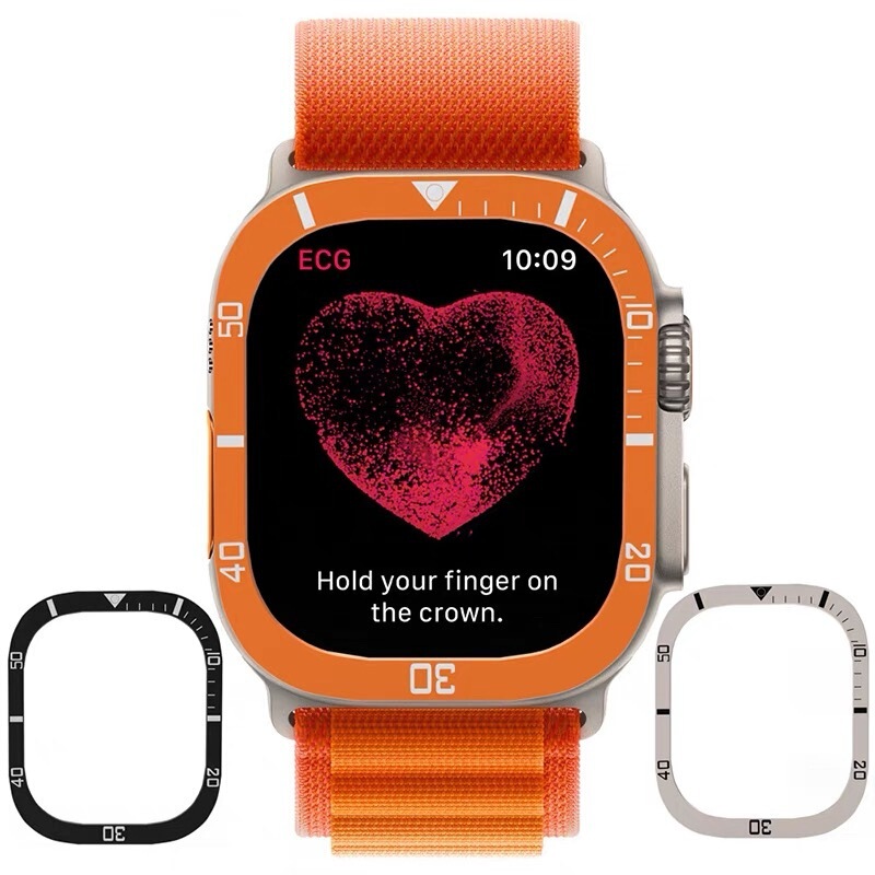Suitable for Applewatchultra3 Apple Watch Digital Scale Version Protective Case Iwatch49Mm Protective Frame Suitable for Applewatchultra3 Apple Watch Digital Scale Version Protective Case Iwatch49Mm Protective Frame