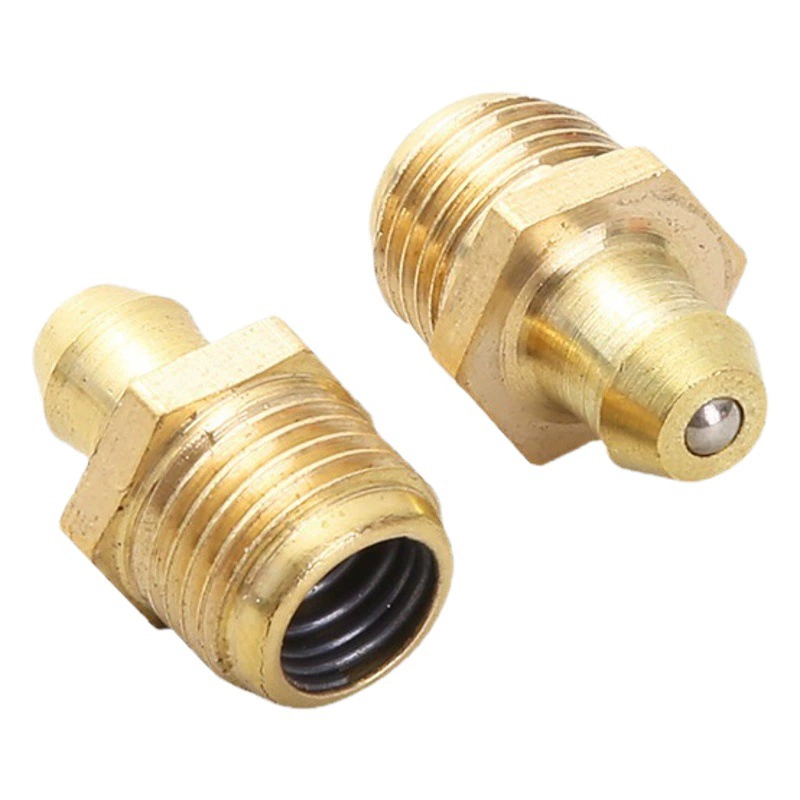 Оптовая латунная Прямая насадка медная мраморная масляная чашка медная прессованная насадка напорная насадка медная масляная чашка M6-M12