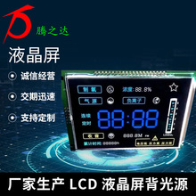 厂家定制段码屏lcd液晶屏汽车仪表电源黑白断码屏led显示屏副屏