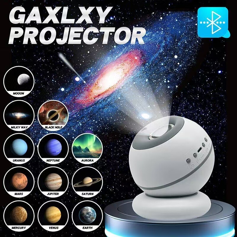 Internet Celebrity Style Projection Starry Sky Lamp, High-End Gift, Dreamy Galaxy Sleep Atmosphere Lamp, White Noise Bluetooth Starry Sky Lamp Internet Celebrity Style Projection Starry Sky Lamp, High-End Gift, Dreamy Galaxy Sleep Atmosphere Lamp, White Noise Bluetooth Starry Sky Lamp