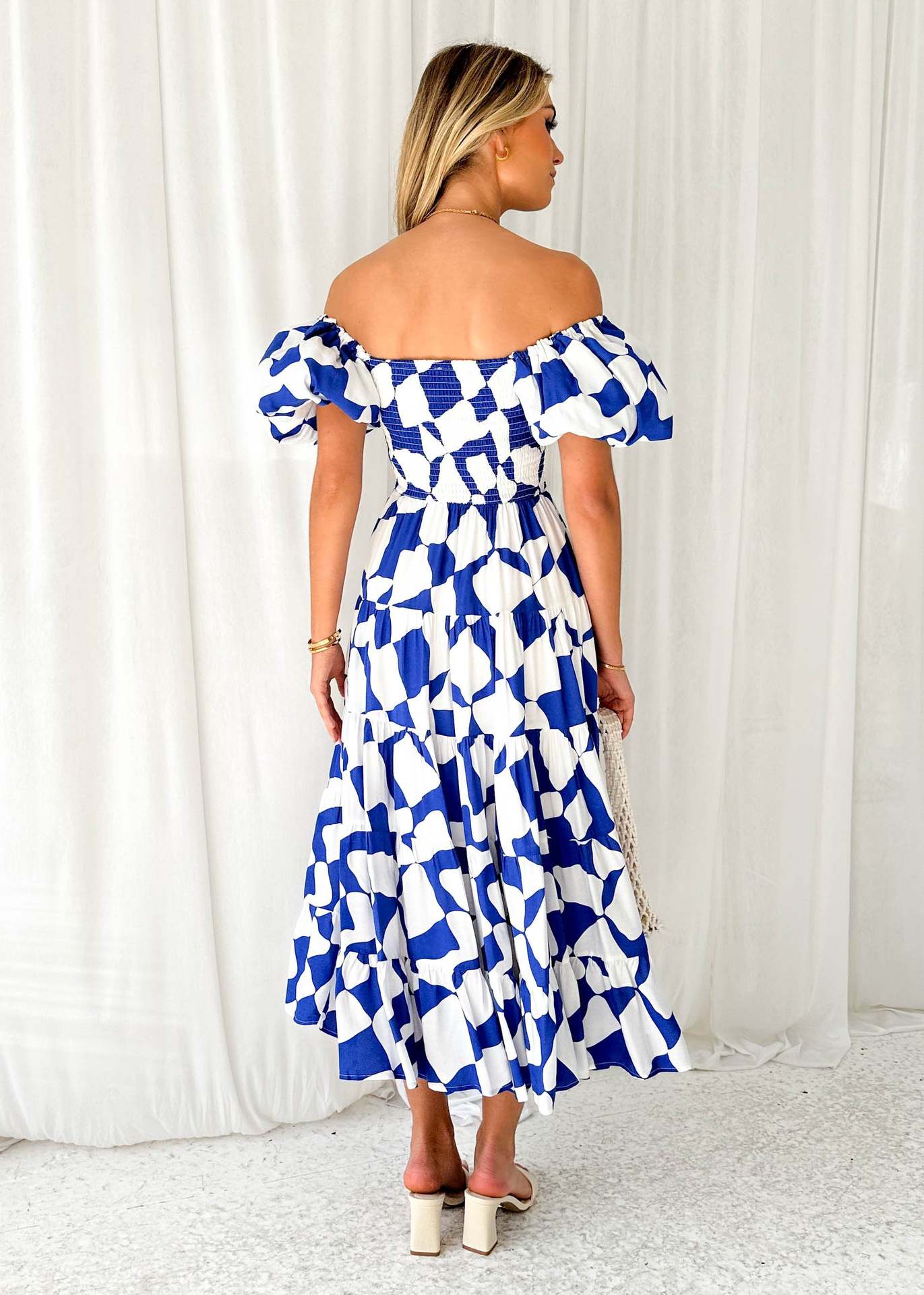 301g Weight Maxi Long Dress Dress Length Type Short Sleeve Sleeve Length Regular Dress Dresses Type Puff Sleeve Sleeve Type Polyester Fabric Type Mid Waist Waist Line Travel, Daily Occasion Boat Neck Neckline Regular Fit Fit Type Flower Pattern Summer, Spring Season Women's Gender Elegant, Classic Style Style Wholesale Women's Elegant Classic Style Flower Travel Daily Boat Neck Short Sleeve Regular Dress 8