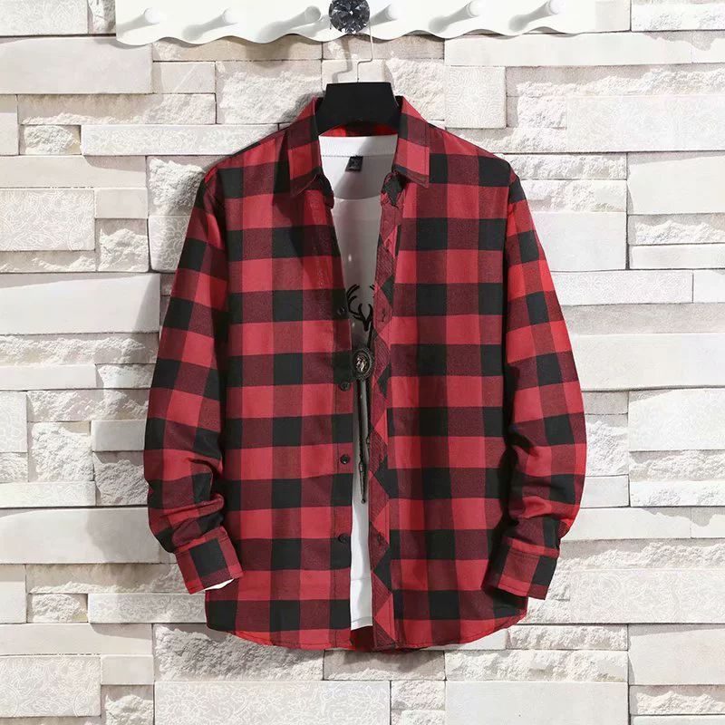 Brand trend shirt, thin jacket, Korean style