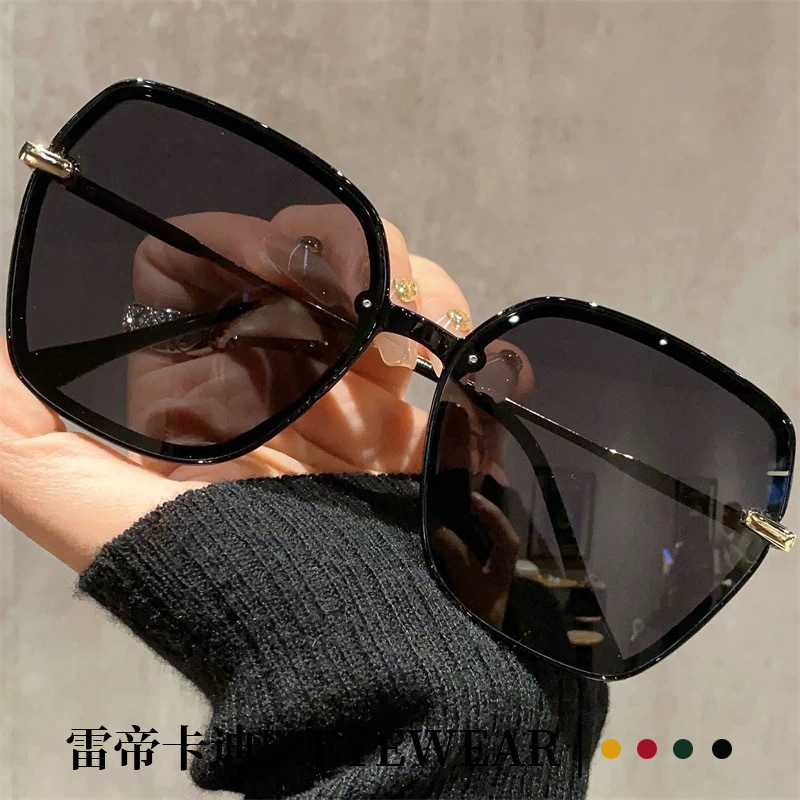 2026 New Style Polarized Sunglasses for Women, Large Frame, High-End, Suitable for Square and Round Faces, Make the Face Look Smaller, Men's Uv Protection Sunglasses 2026 New Style Polarized Sunglasses for Women, Large Frame, High-End, Suitable for Square and Round Faces, Make the Face Look Smaller, Men's Uv Protection Sunglasses