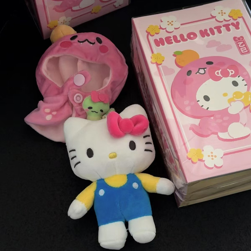 三丽鸥蛇年Hellokitty公仔挂件毛绒玩具可爱百搭KT猫包包挂饰玩偶|undefined