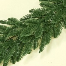 冬季圣诞节装饰品松针藤条花环门楣室内壁炉墙挂装饰圣诞套装花环