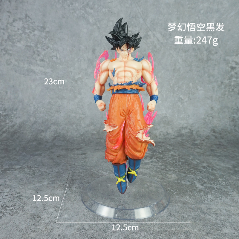 ドラゴンボール家族ポートレート悟空カカロットフィギュアサイヤ人ベジータスーパーブルー人形周辺誕生日ギフト|undefined