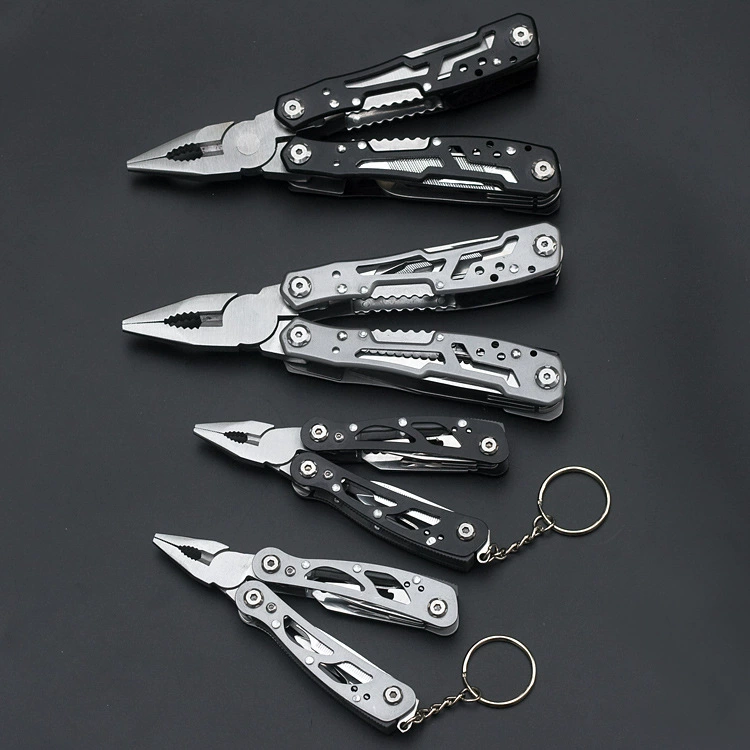 Universal folding pliers, travel pocket knife, handheld tools set