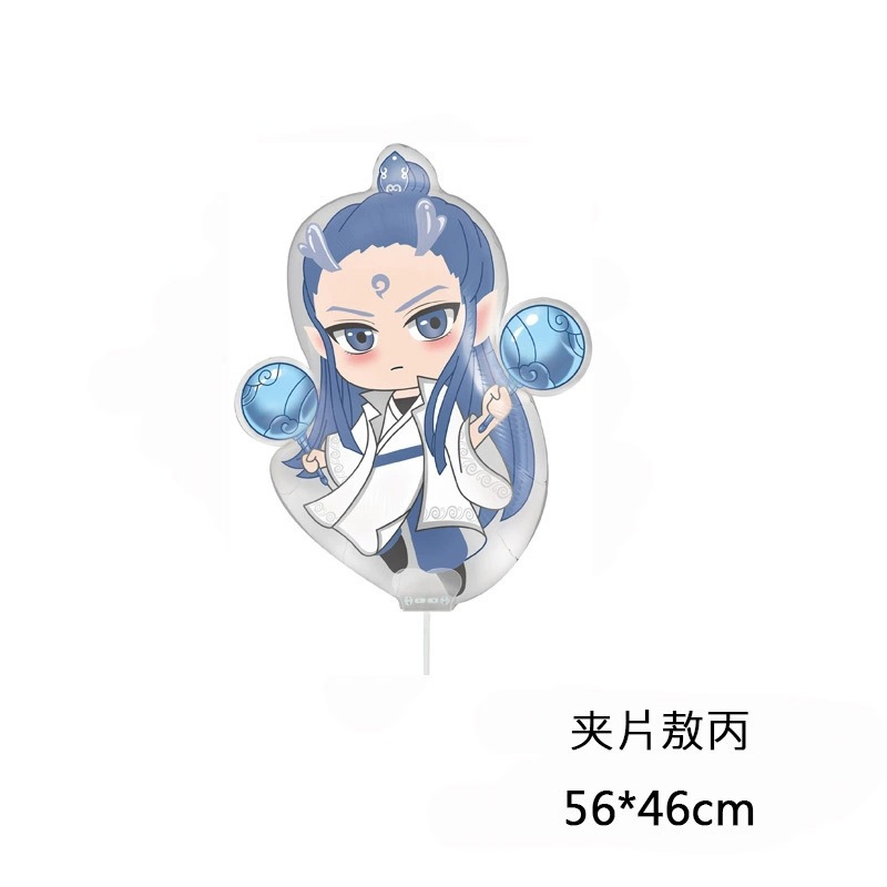 Red celebrity Nezha Balón de aire Helio Balón de aire Helio Balón de dibujos animados al por mayor