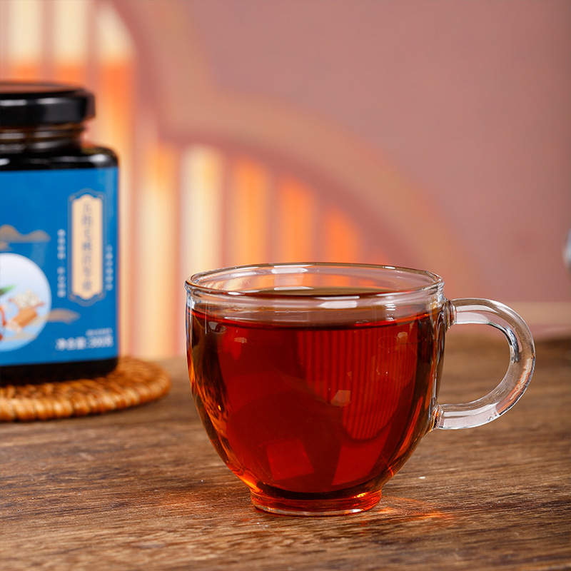 Five Finger Mulberry and Poria Glue 300g Jar, Dissolve and Drink or Eat as a Paste Formula