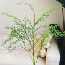 仿真绿植芦荀草森系婚礼背景布置拱门地排花插花布景装饰摄影假花