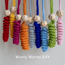 跨境新品Worry Worms Gift 幸运虫礼物针织毛绒创意礼品套装挂件