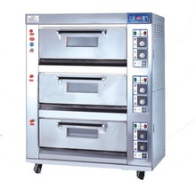 紅菱HLY-306煤氣燃氣三層六盤烤箱烘焙設備燃氣烤箱商用