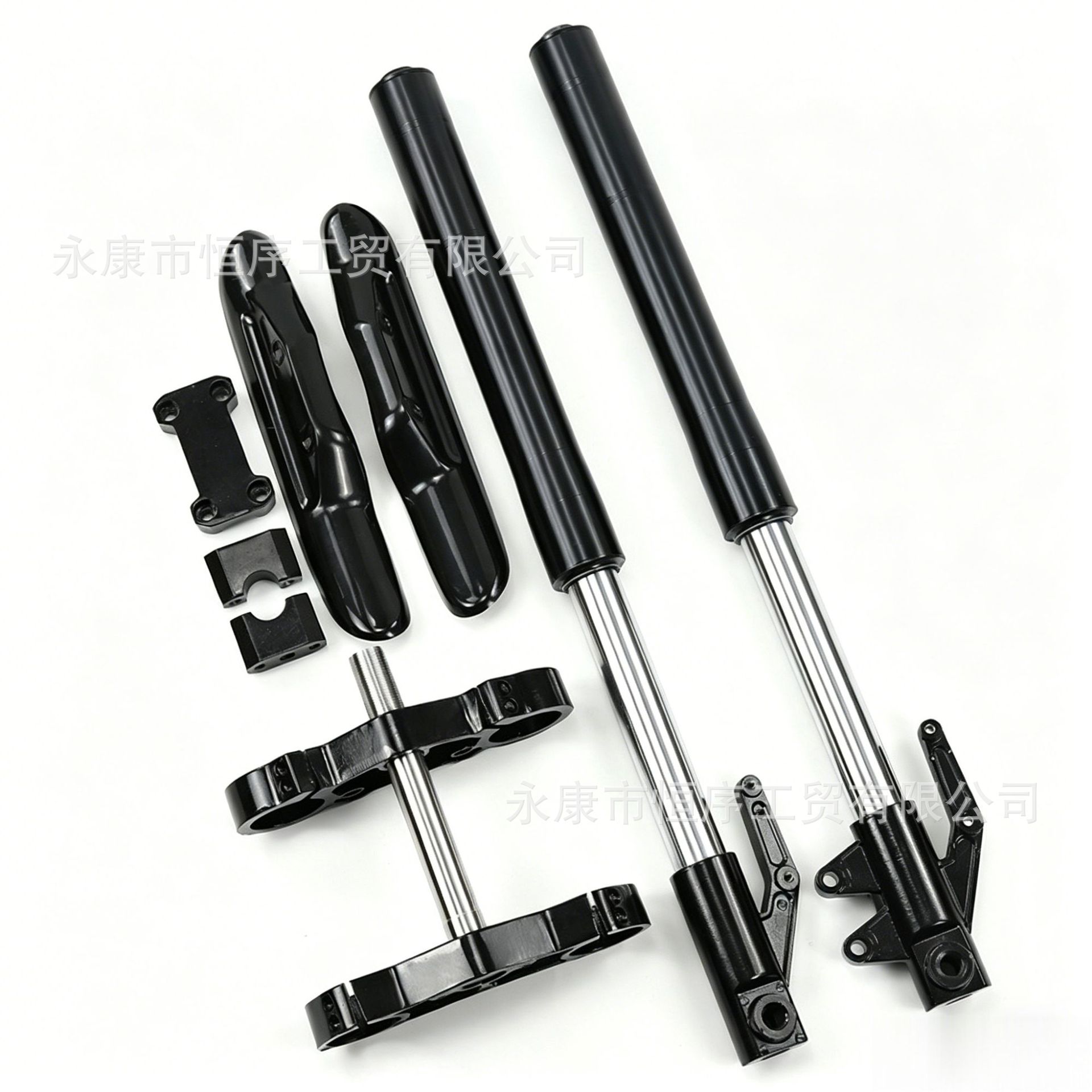 Off-Road Motorcycle Front Shock Absorber Apollo Hydraulic Inverted Shock Absorber 650 Steering Linkage
