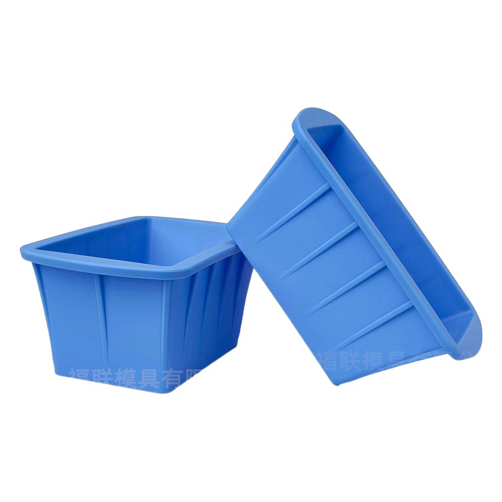 Nuevo producto de Amazon molde de cubitos de hielo de gran tamaño rejilla de hielo de silicona película de cubitos de hielo caja de hielo de cubo de hielo grande de vino de hielo