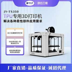 Jinyun 3D Printer Jy-Ts350 High-Precision High-Speed Fdm Nylon Carbon Fiber Shoe Mold Insole Special