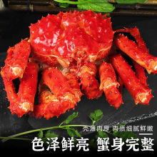 智利帝王蟹 熟冻 深海水产品俄罗斯帝王蟹海鲜2斤-5斤