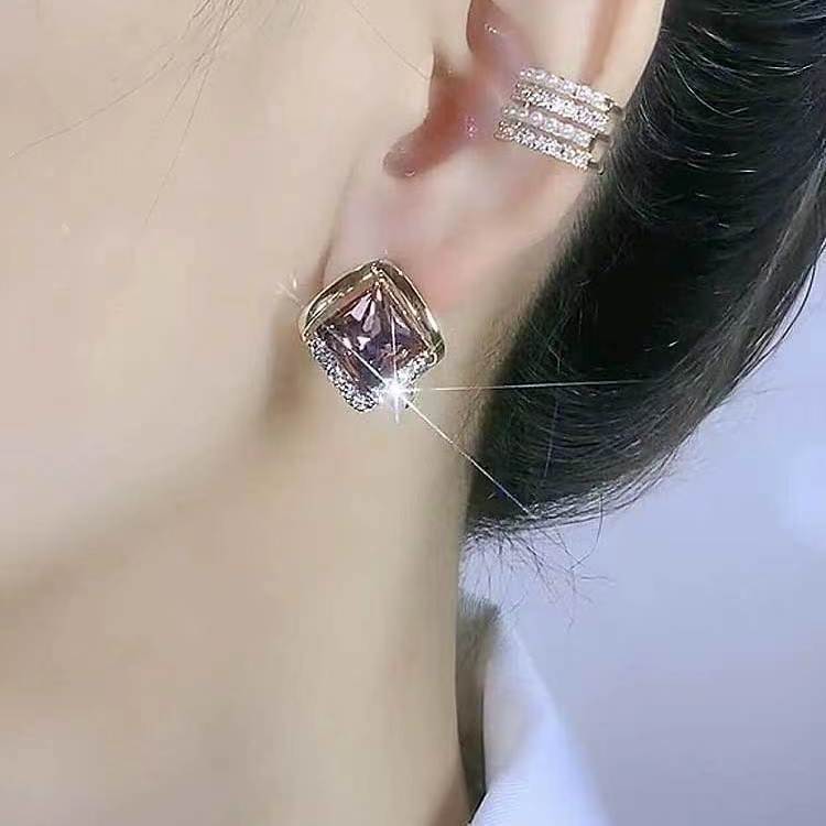 Elegant geometric square small design sophisticated fashionable…