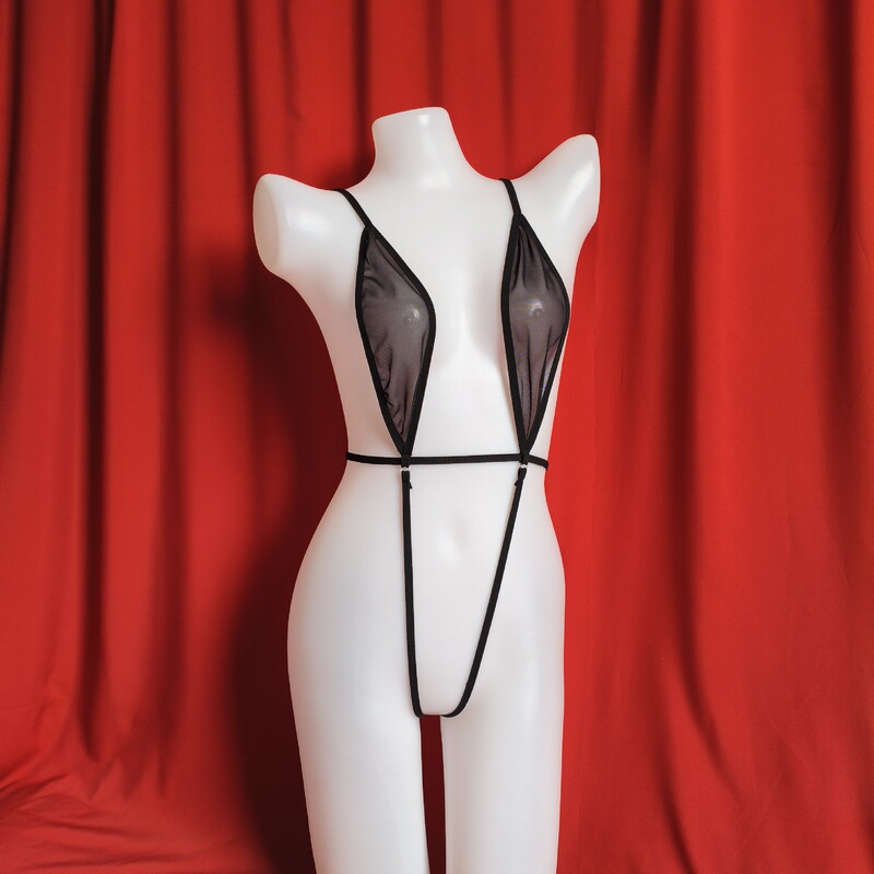 European and American Aliexpress Mini Bikini Swimsuit One-Piece Set Cross-Border Erotic Lingerie Women's Sexy Pajamas Ebay