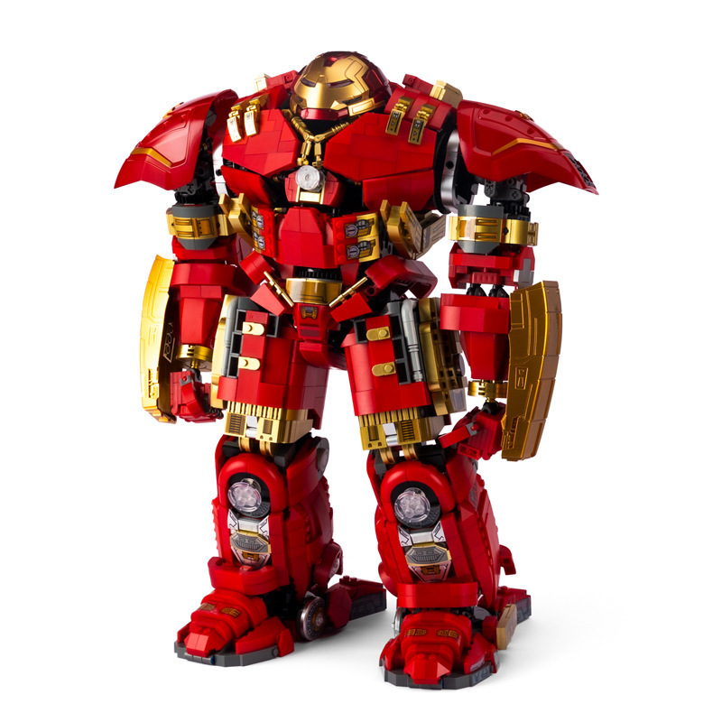 K caja V5004 mecha de acero HOKE de alta dificultad ensamblaje de bloques de construcción modelo de juguete adornos regalo de cumpleaños para niños