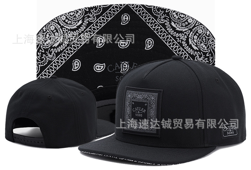 Mayorista comercio exterior sombrero plano sombrero ajuste sombrero sombrero de automóvil sombrero de moda americana sombrero de sol sombrero de sol