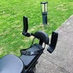 新款可折叠电动车儿童后置座椅安全护栏宝宝防摔可