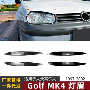 Volkswagen Golf 4 Mk4 1997-2002 far qaş stikerləri, xarici modifikasiya aksesuarları