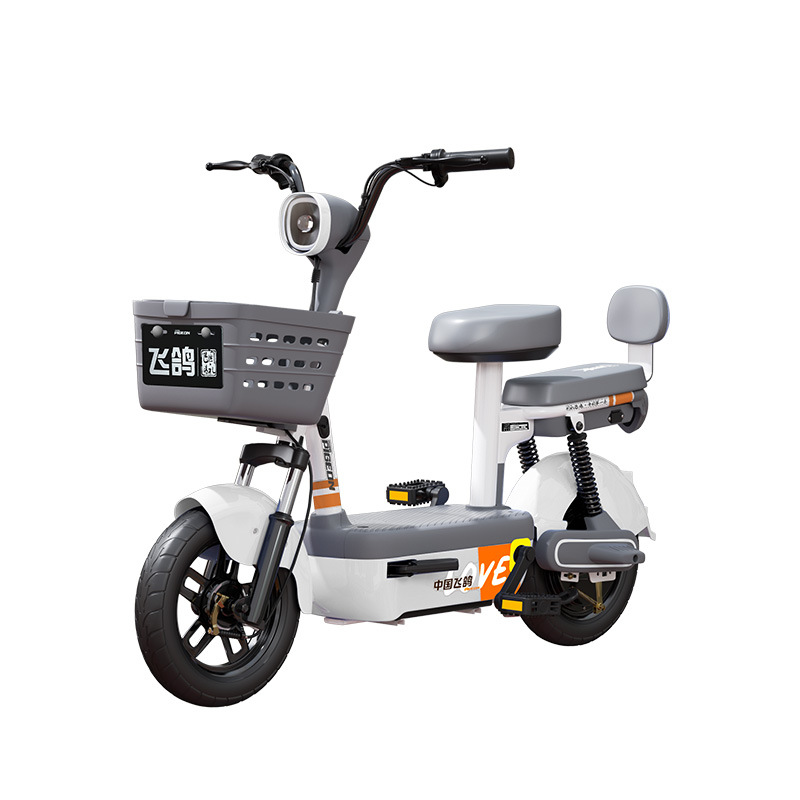 Flying Pigeon DingTalk nuevo estándar nacional 48V bicicleta eléctrica pequeño scooter batería coche hombres y mujeres batería de coche eléctrico