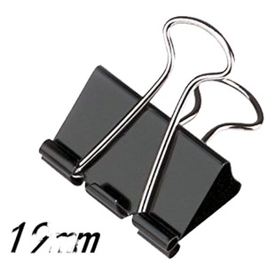 Creative black long tail clip office binding binder student stationery dovetail clip tea bag moisture-proof sealing clip