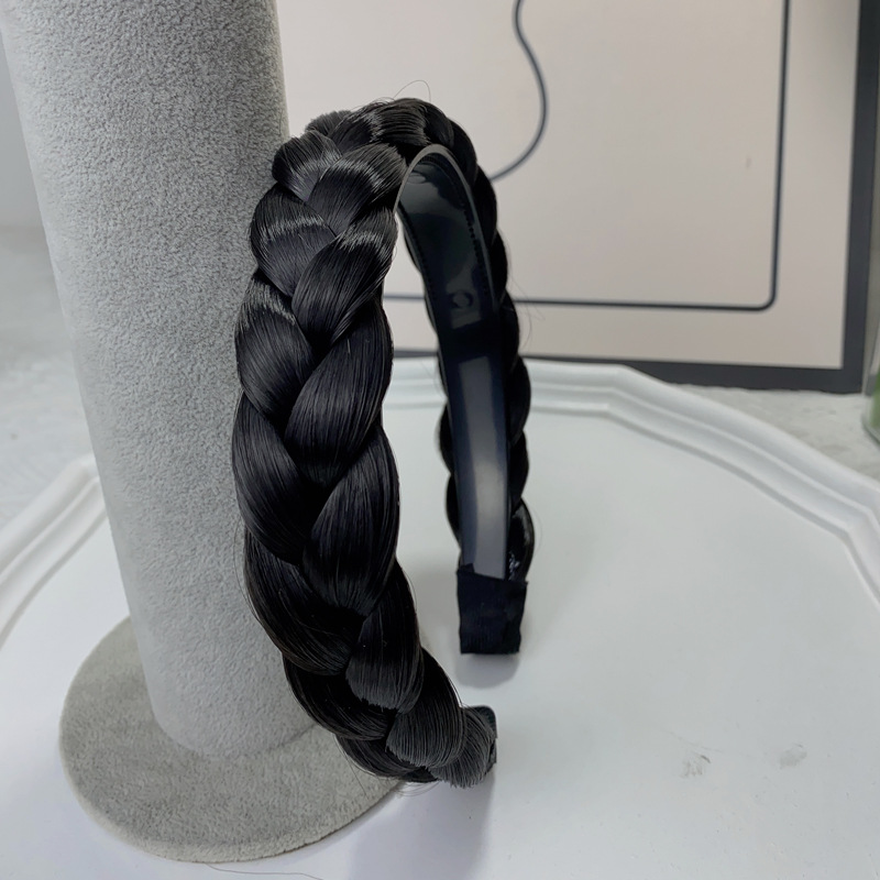140g Weight Hair Band Hair Accessories Type 1 Piece Quantity Holiday, Street Occasion high temperature wire Material Braid Pattern Women's Gender Streetwear Style Women's Streetwear Braid High Temperature Wire Hair Band 6