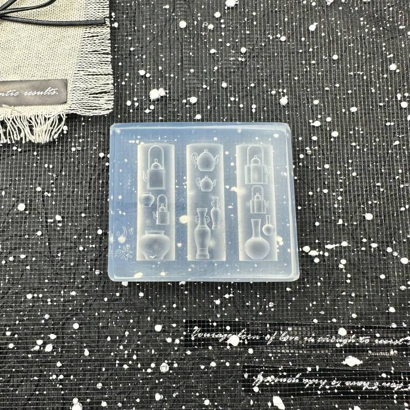 新しい高透明ネイルアートシリコーン型キャンドル花瓶ヨーロッパウォーターボトル研削ツール 3D 立体接着剤クローハートハンドメイド|undefined
