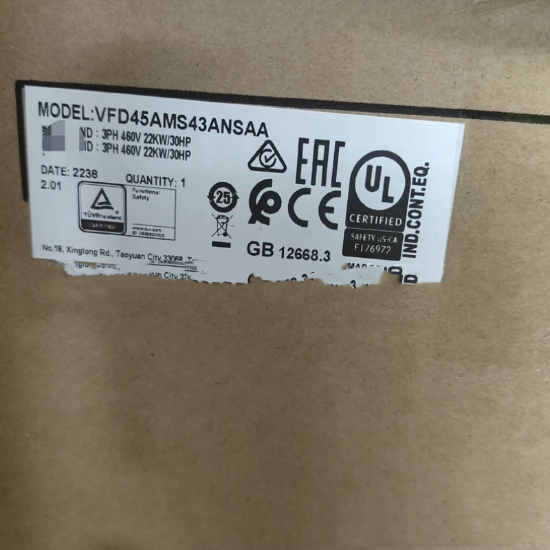 DELTA/台达变频器MS300系列2.2KW/380V 议价VFD45AMS43ANSAA