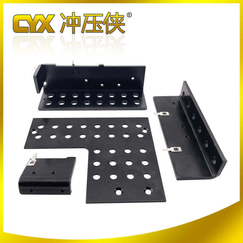 五金冲压件异形件 控制器 屏蔽壳 适配器 铝散热片电源盒子散热片