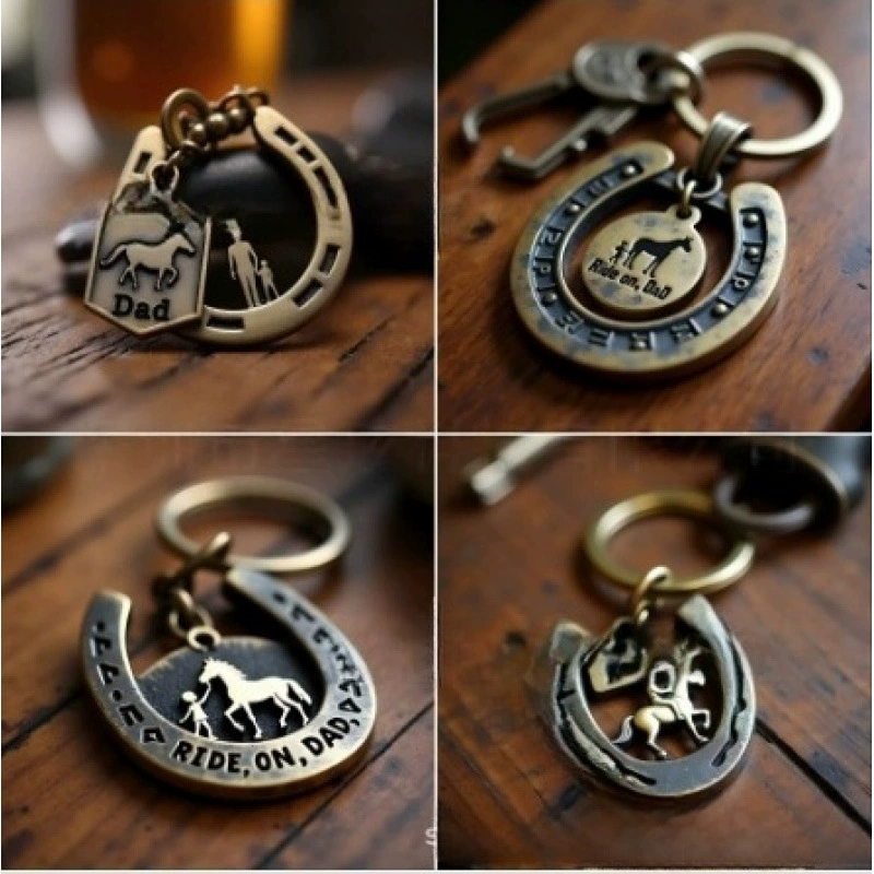 Новый трансграничный брелок для ключей в форме подковы