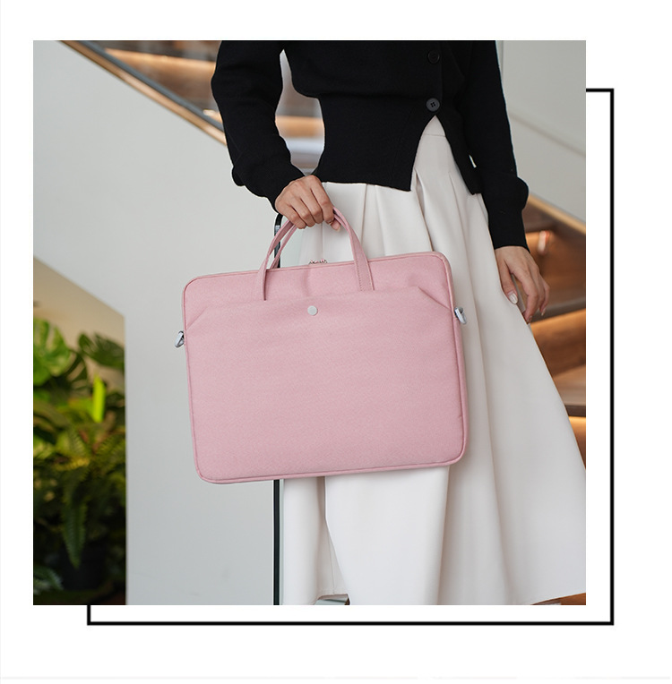 Airbag ultra-thin laptop bag, 14-inch and 15.6-inch tablet notebook inner bag, single-shoulder bag with logo printing undefined