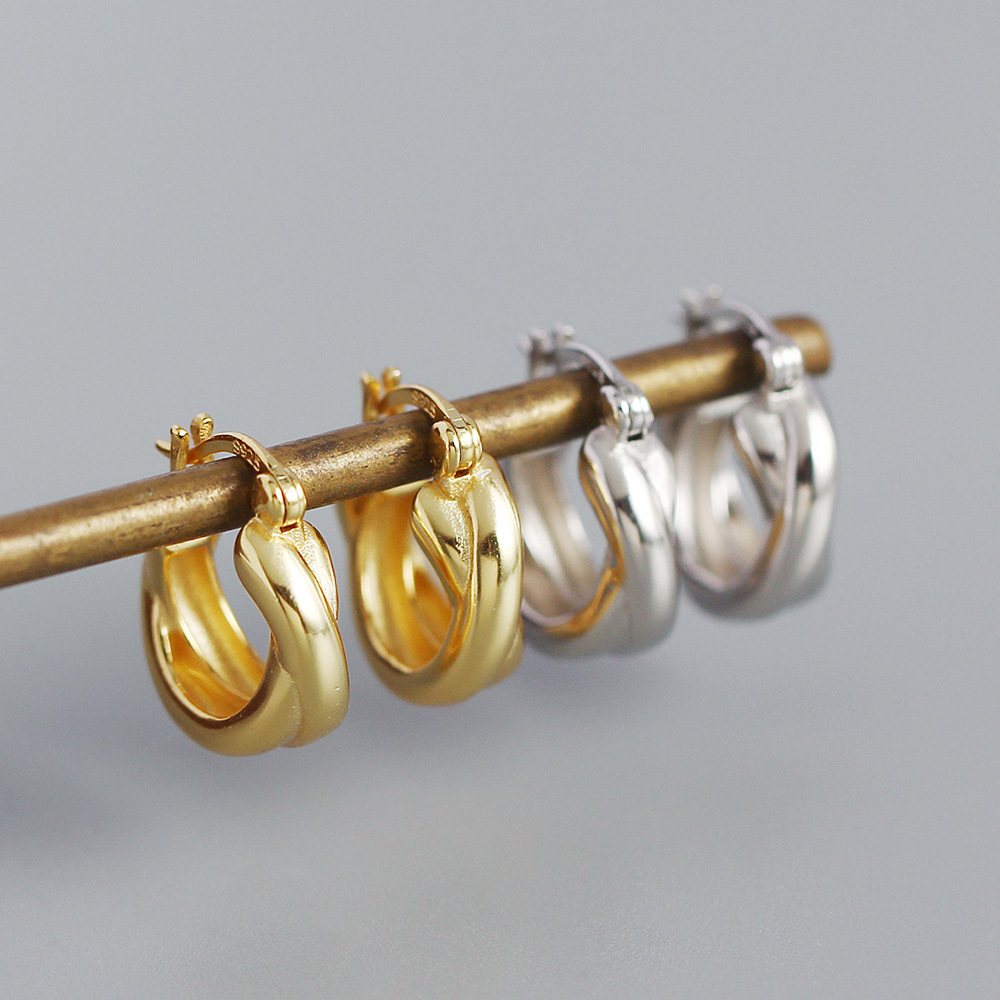 Geometric Fashion No Inlaid Plating Earrings display picture 1