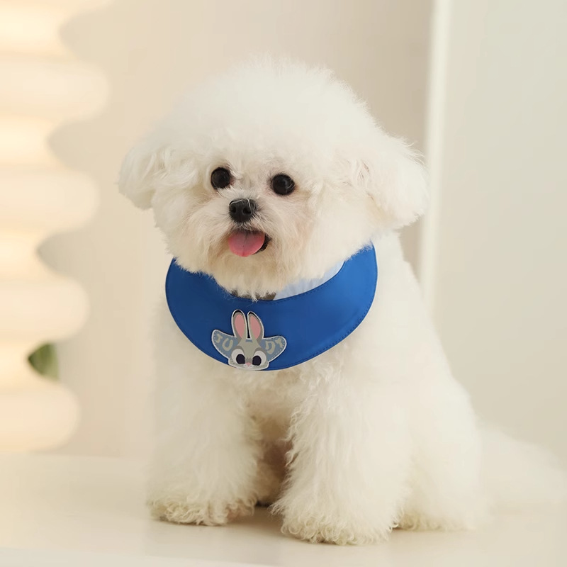 Mad Animal City serie de perros collar Judy toallas de saliva lindos baudero ajustable collar accesorios de mascotas