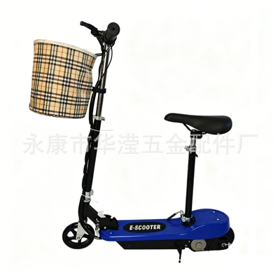 Children's Electric Scooter, a Great – Qatlanan elektrik skuterlər - blue