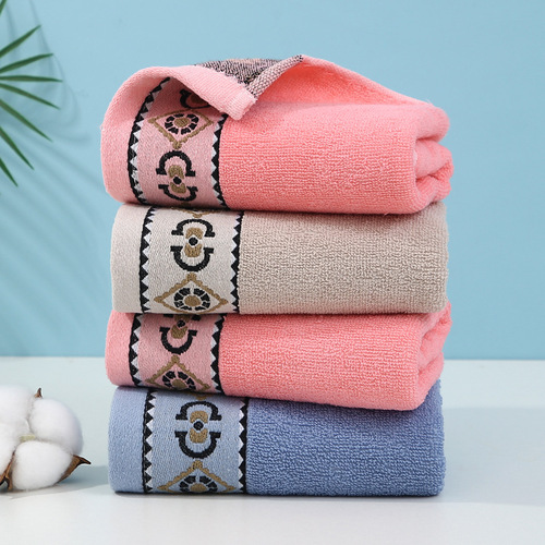 Pure cotton towel household adult thickened soft face wash towel pure cotton company welfare gift manufacturer wholesale