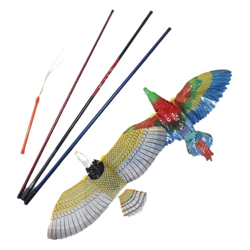 Electric eagle flying luminous sound flying bird flying horse hanging line parrot hanging line flying eagle bird music children's toy