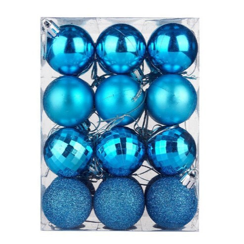 クリスマスボールセット丸桶角箱彩色絵3cm 4cm 6cmクリスマス装飾クリスマスボール装飾ボールクリスマス|undefined