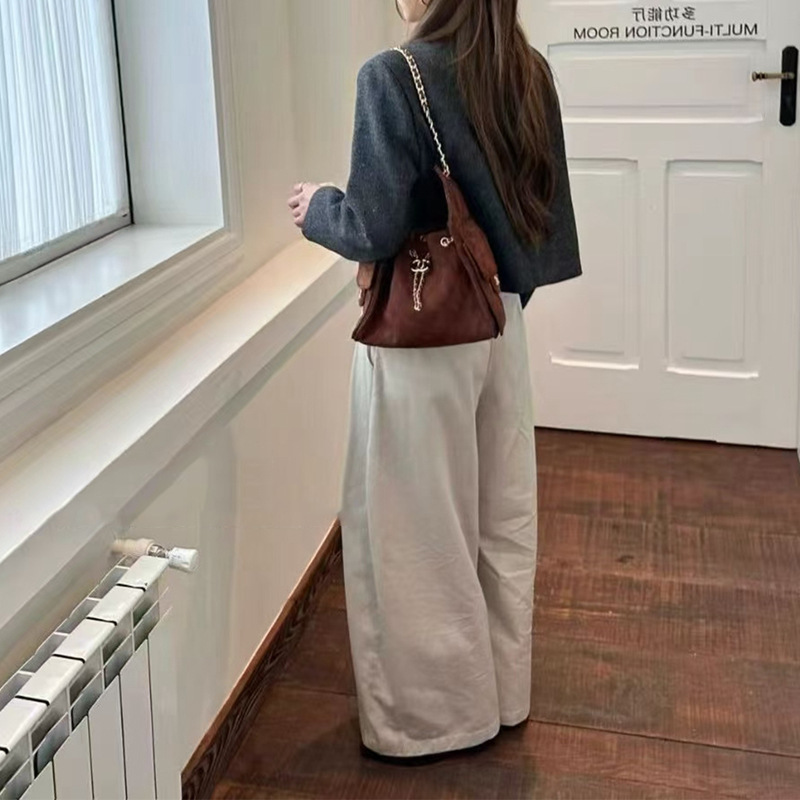 韩里韩气的穿搭粗花呢短外套女2025新款秋季今年流行爆款呢子上衣|undefined