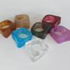 Tide, trend fashionable universal ring, retro resin, simple and elegant design, wholesale