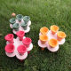 Cross-Border Bee and Insect Drinking Cup Resin Flower Bee Water Cup Drinking Fountain Attracts and Nourishes Bees and Birds Feeder