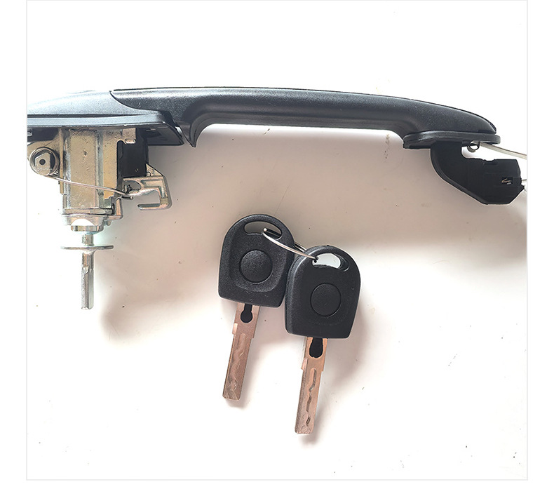 Manufacturers Supply Model 6K0837205 6K0837206 Suitable for Volkswagen Door Handle with Lock Cylinder Key