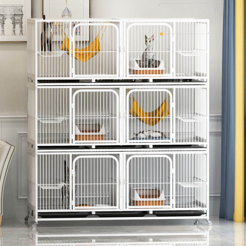 包邮猫笼子繁殖笼繁育笼室内家用猫咪三层养殖笼猫舍宠物店鸽