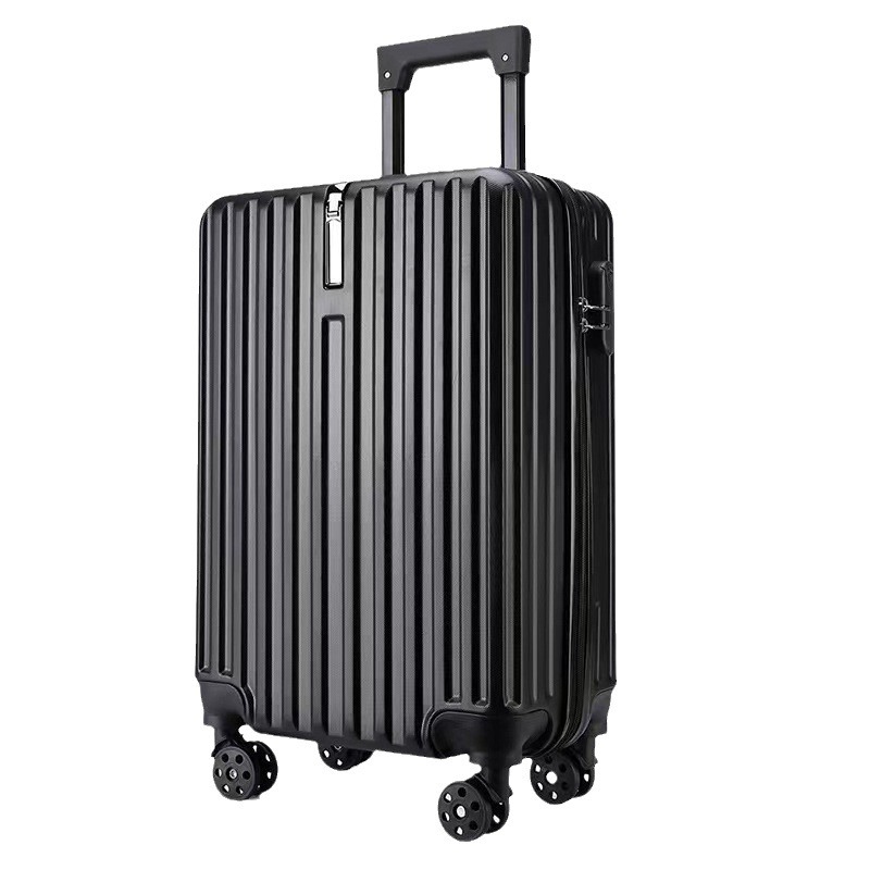 Nueva maleta de moda de alto valor de gran capacidad, maleta de tracción de rueda universal, maleta de viaje de bloqueo de código al por mayor