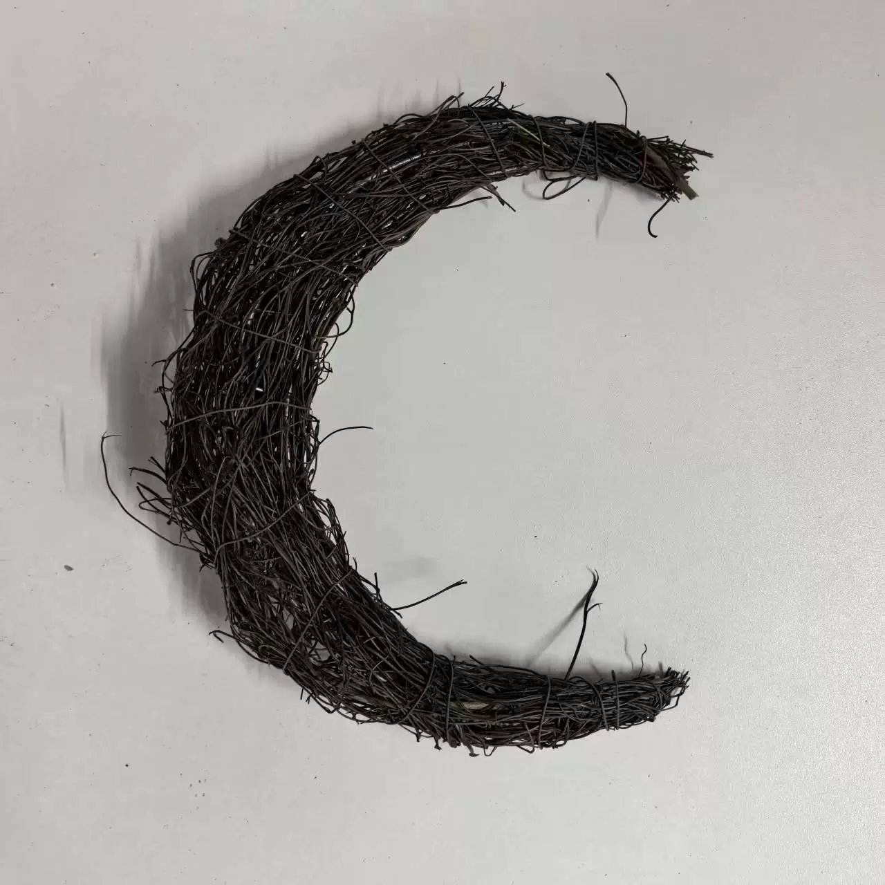 Луна гирлянда Жаба из ротанга Рождественская гирлянда из ротанга DIY рождественские декоративные подвески из ротанга