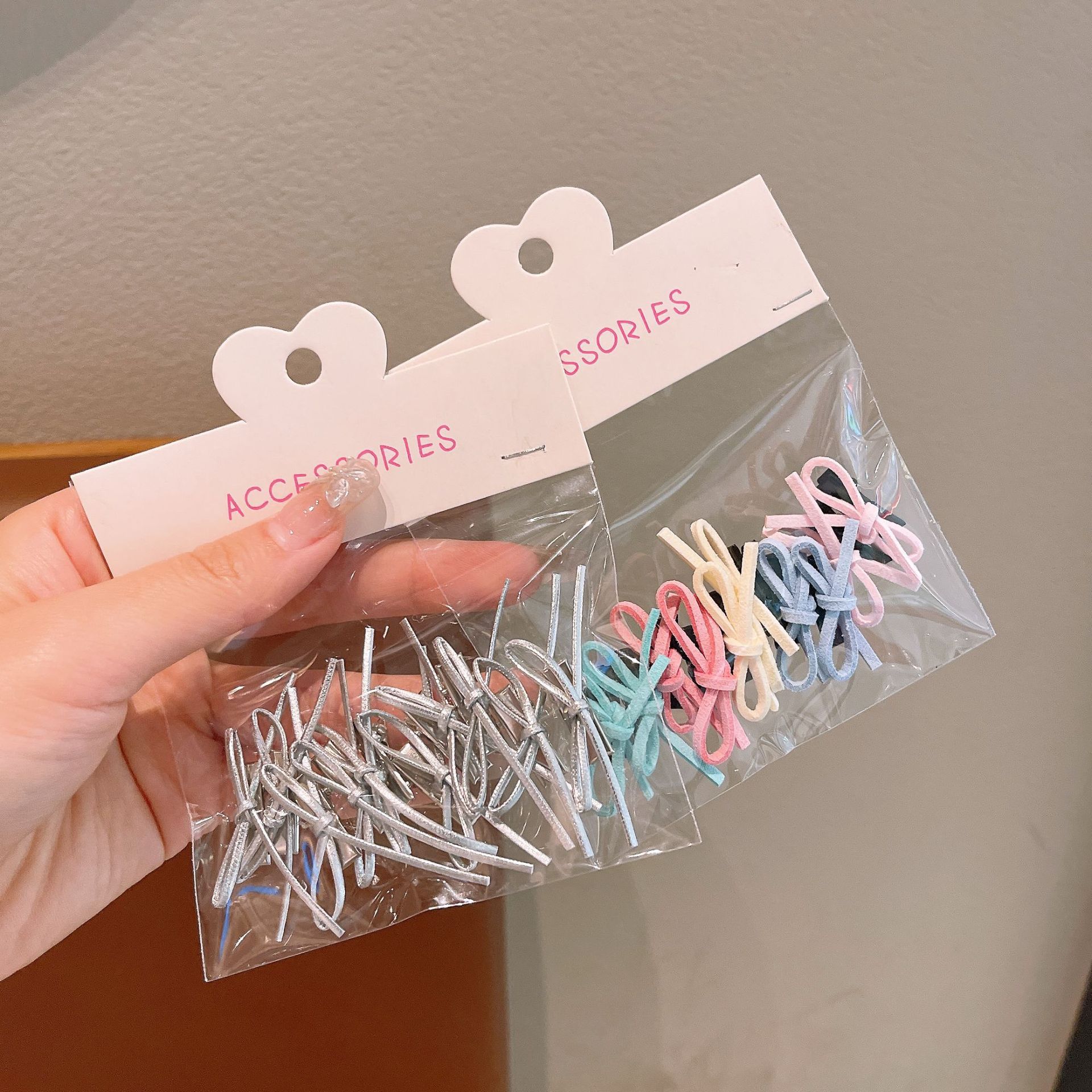 Nuevo color para niños, arco de dopamina, horquilla pequeña, horquilla para niña, accesorio para el cabello con clip lindo súper versátil