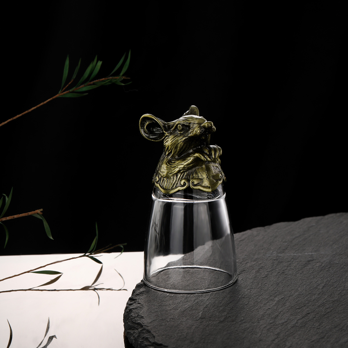 Tazas de vino del zodiaco, vasos de vino de alta gama, vasos de vino pequeños, vasos de vino retrógrados caseros, vasos de vino chino